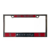 USC Trojans Chrome SC Interlock Water Polo License Plate Frame